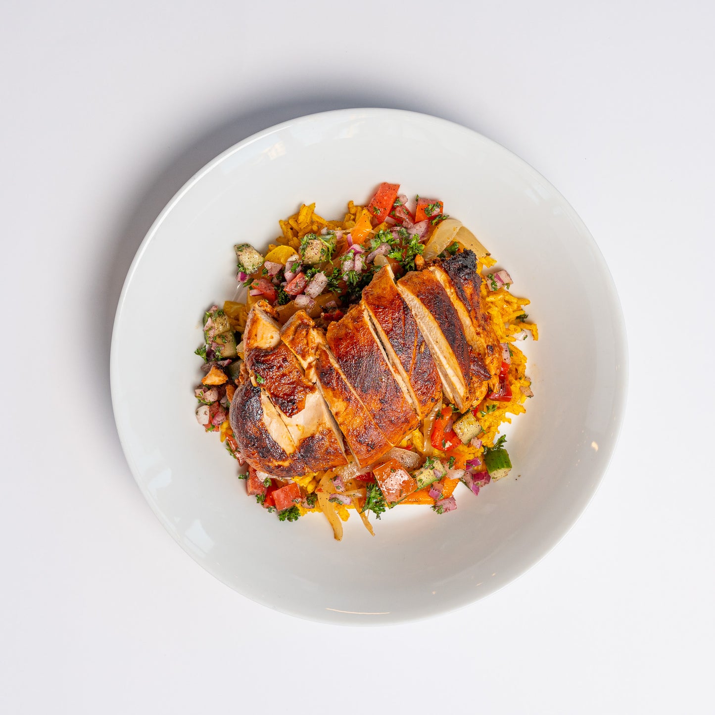 North African Honey Harissa Chicken Bowl with Glazed Vegetables 🇲🇦