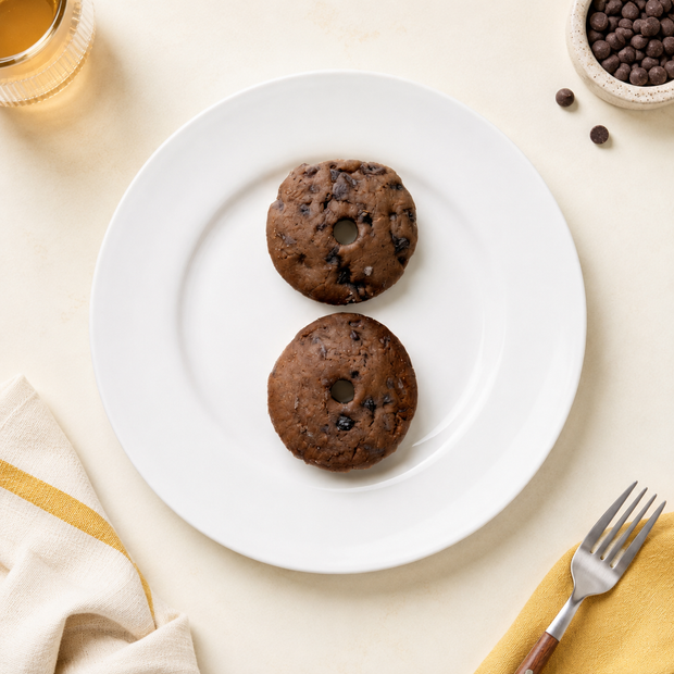 Double Chocolate Protein Donuts