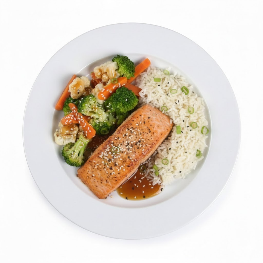Asian Sesame Salmon