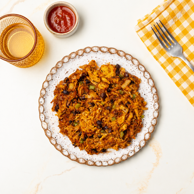 Cheesy Chicken & Egg Sunrise Skillet